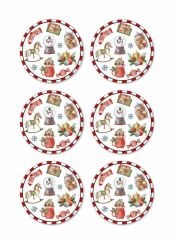 GLOBE 6'LI PASTA TABAK 19CM