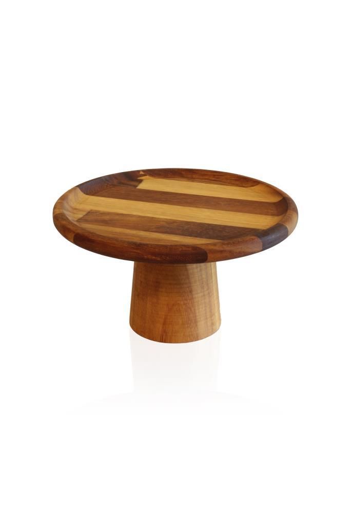 AHŞAP AYAKLI SERVİS/SUNUM STANDI 25X14CM