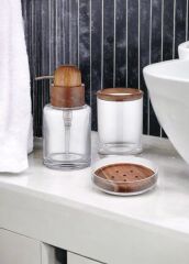 WOODY 3 PARÇA BANYO SETİ 400ML