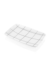 DAILY TUNES DİKDÖRTGEN TABAK 24X25CM