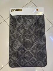 JAKAR ANTRASİT DESENLİ 2'Lİ BANYO PASPASI 60X100 + 50X60CM