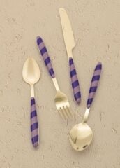 JOY GOLD MOR 24 PARÇA ÇATAL KAŞIK BIÇAK TAKIMI