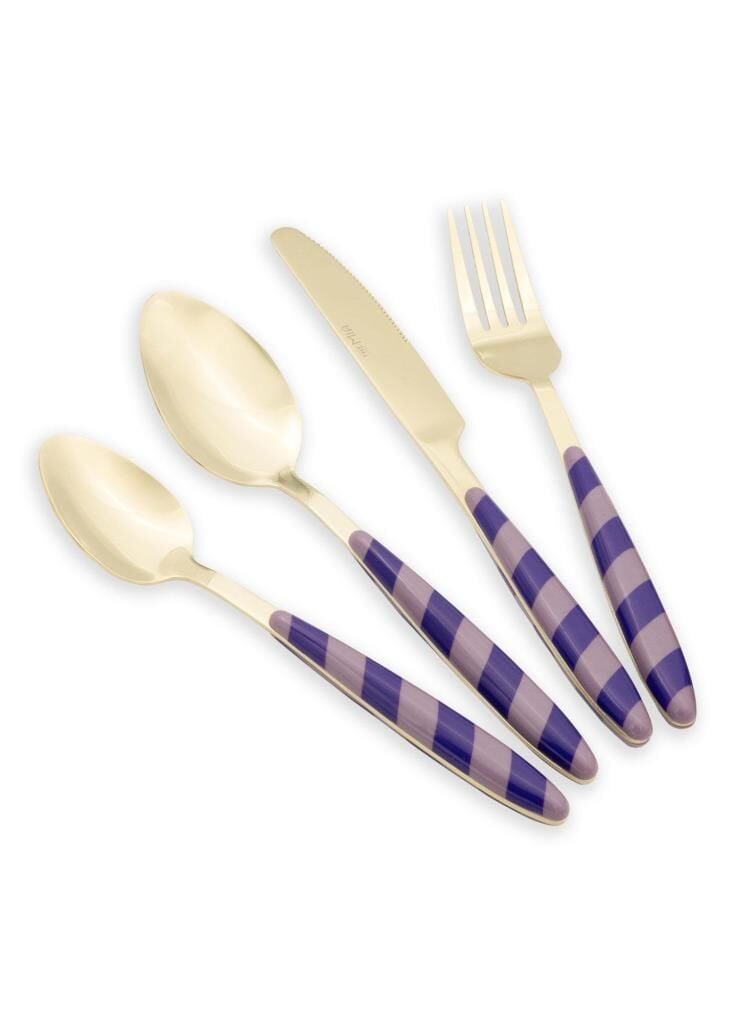 JOY GOLD MOR 24 PARÇA ÇATAL KAŞIK BIÇAK TAKIMI