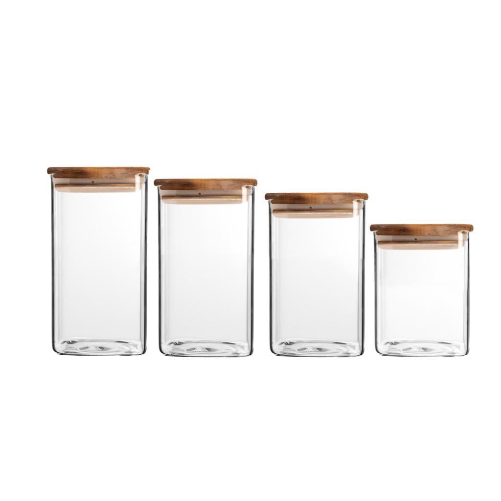 AKASYA KAPAKLI 4 BOY CAM KAVANOZ