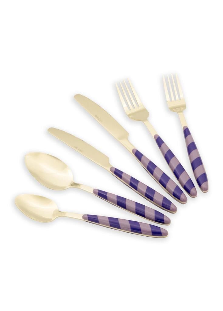 JOY GOLD MOR 36 PARÇA ÇATAL KAŞIK BIÇAK TAKIMI