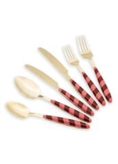 JOY GOLD PEMBE 36 PARÇA ÇATAL KAŞIK BIÇAK TAKIMI