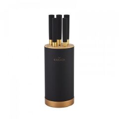 WOODLAND BLACK 6 PARÇA BIÇAK SETİ
