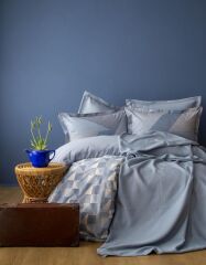 SENRO İNDİGO ÇİFT KİŞİLİK COZY SET