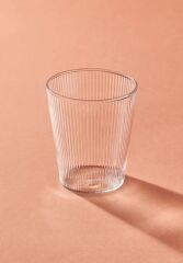 STRİPED BOROSİLİKAT CAM TEKLİ BARDAK 400ML