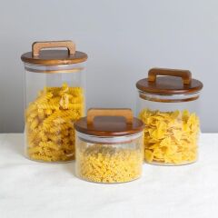 AKASYA KAPAKLI KAVANOZ 10X18CM