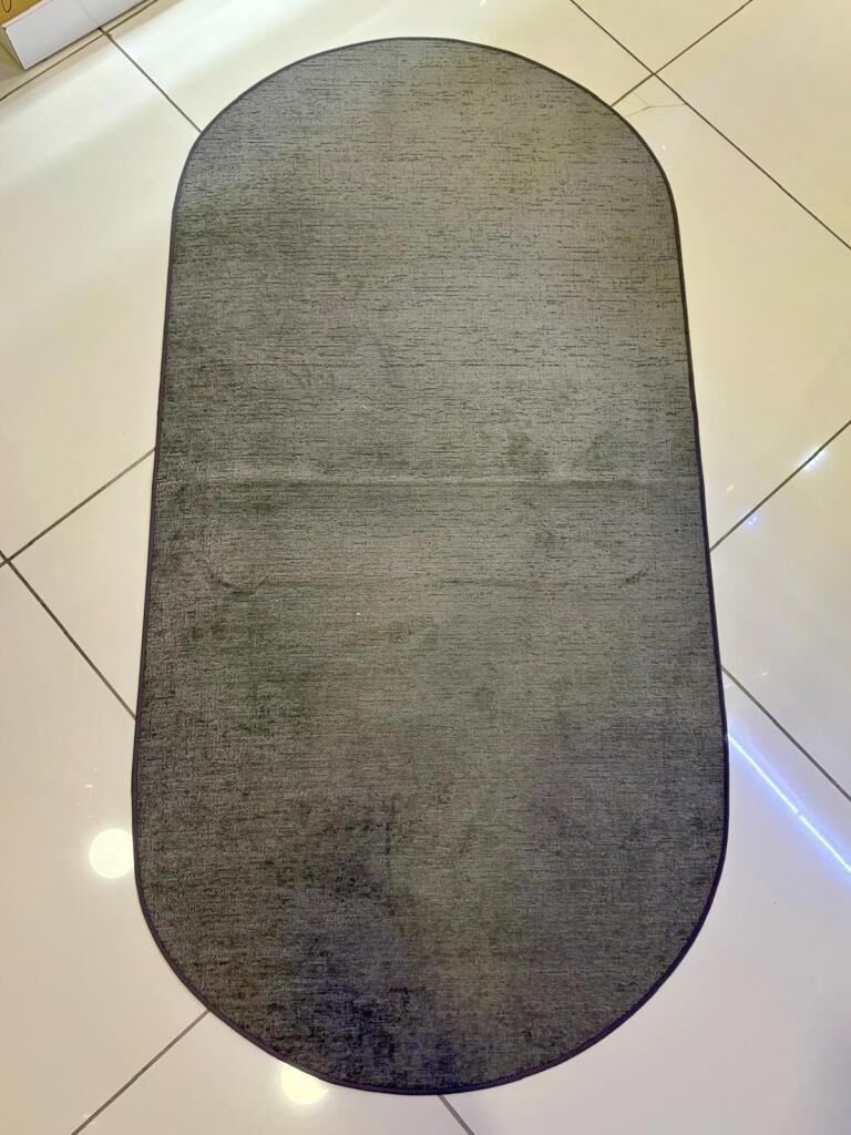 JAKAR ANTRASİT OVAL YOLLUK/PASPAS 75X150CM