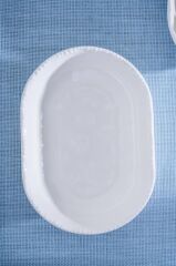 MILANO 6'LI OVAL TABAK 16CM