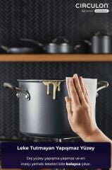 CİRCULON CAM KAPAKLI TENCERE 24X13,5CM
