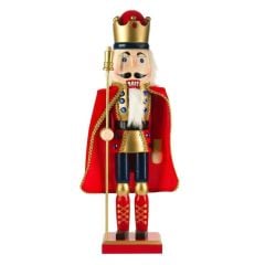 KIRMIZI PELERİNLİ NOEL KURŞUN ASKER 50CM