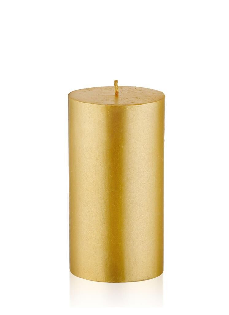 SÜTUN GOLD MUM 10X22CM