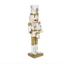 BEYAZ-ALTIN BANDOCU NOEL KURŞUN ASKER 50CM