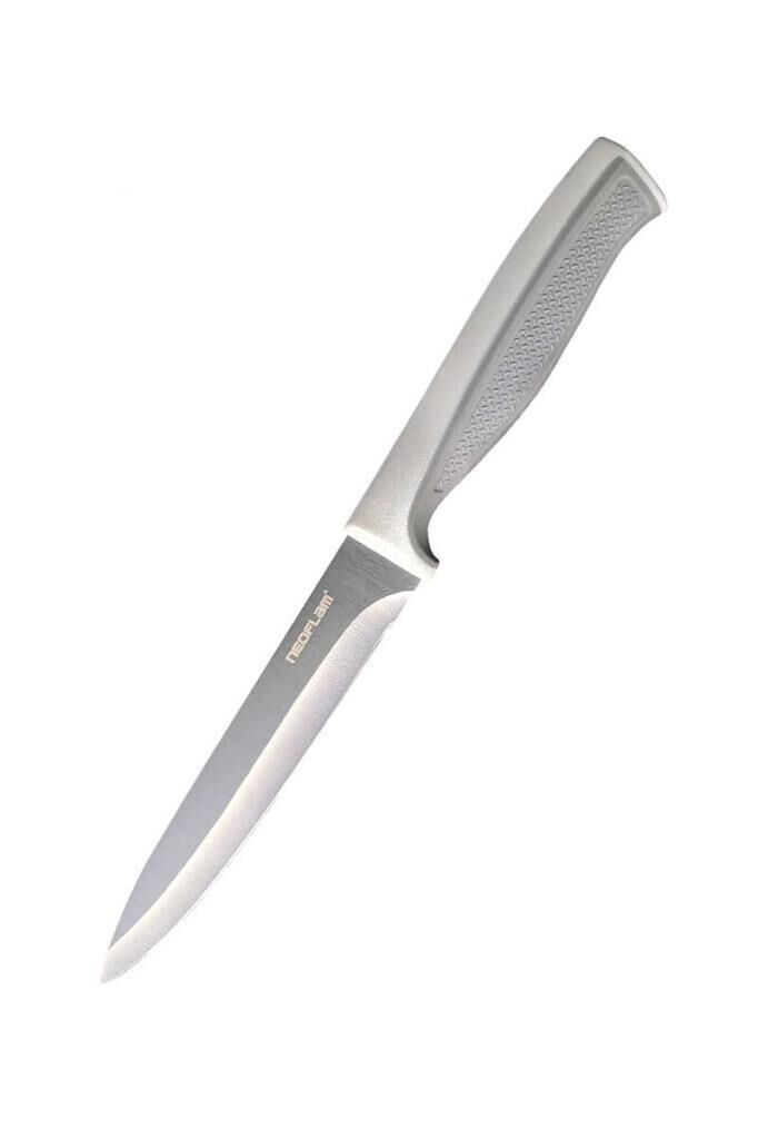 FİKA MICROBAN ÇOK AMAÇLI BIÇAK GRİ 13CM