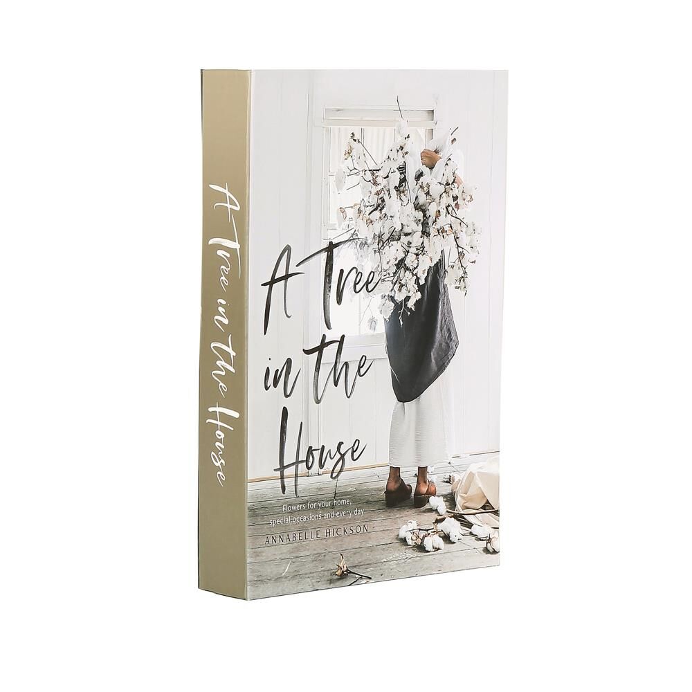 BEYAZ DEKORATİF KİTAP KUTU