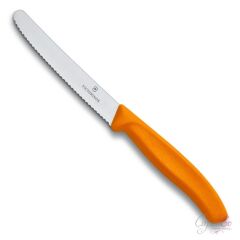 DOMATES BIÇAK TIRTIKLI TURUNCU 210 MM