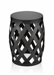 SİYAH SEHPA/TABURE 50CM