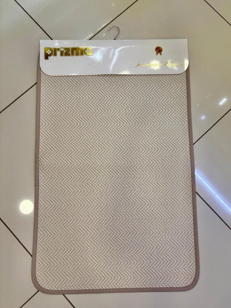SİSAL EKRU 2'Lİ BANYO PASPASI 60X100 + 50X60CM