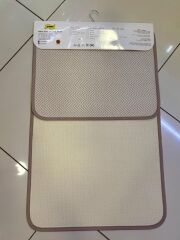 SİSAL EKRU 2'Lİ BANYO PASPASI 60X100 + 50X60CM