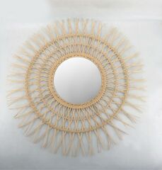 RATTAN DEKORATİF AYNA 70CM