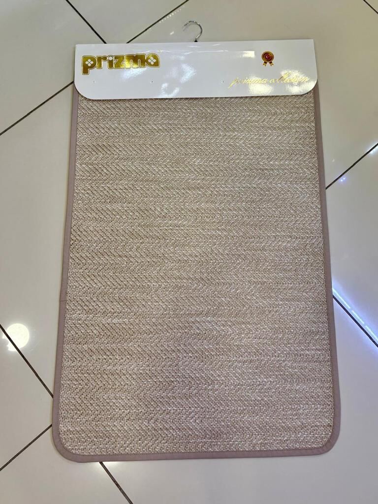 SİSAL BEJ 2'Lİ BANYO PASPASI 60X100 + 50X60CM