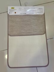 SİSAL BEJ 2'Lİ BANYO PASPASI 60X100 + 50X60CM