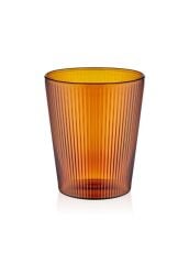 STRİPED AMBER BOROSİLİKAT CAM BARDAK 400ML
