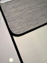 SİSAL ANTRASİT 2'Lİ BANYO PASPASI 60X100 + 50X60CM