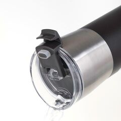 KARIBA SİYAH ÇELİK CARBON MUG KUPA 0.50LT