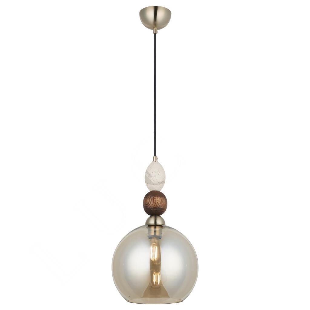 LEDO 25CM TEKLİ ANTİK LAK AVİZE