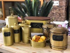 ALTIN GALVENİZ 16 PARÇA MUTFAK SETİ