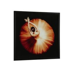 SİYAH KADIN FİGÜRLÜ DEKORATİF TABLO 50X50CM