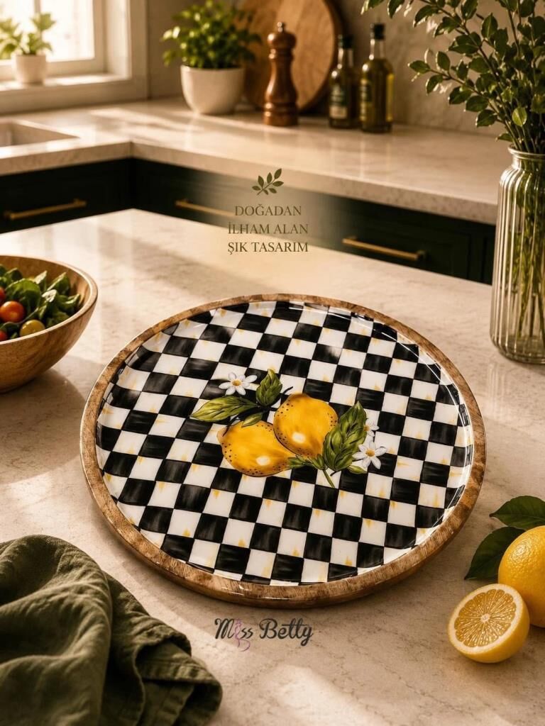 LEMON YUVARLAK TEPSİ 30CM