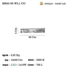 MINOSA LEDLİ APLİK 10W 3000K