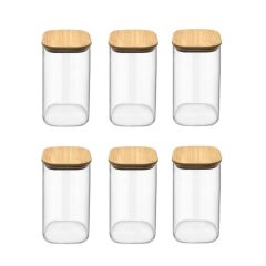 SONIA 6'LI CAM KAVANOZ 12CM