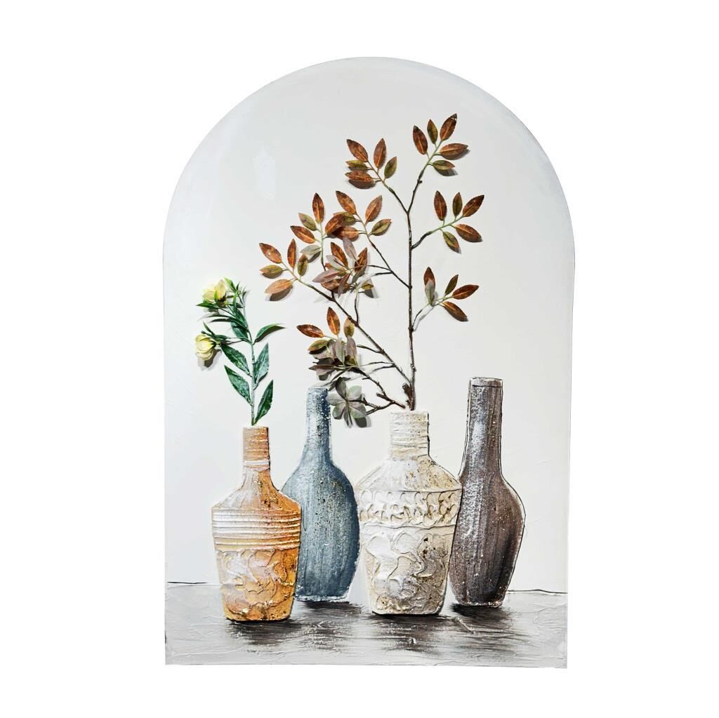 3 BOYUTLU ÇİÇEK DEKORATİF TABLO 60X90CM
