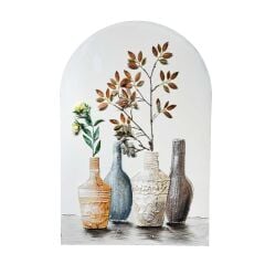 3 BOYUTLU ÇİÇEK DEKORATİF TABLO 60X90CM