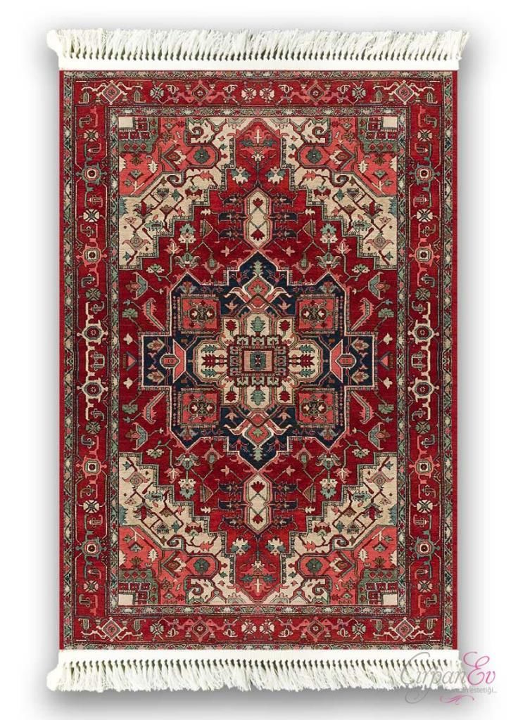 6002 KİLİM DESEN KAYDIRMAZ HALI 140X200cm