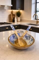 BLUE LİFE 3 PARÇA SALATA KASESİ 24CM