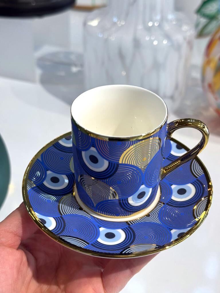 EVİLEYE TEK KİŞİLİK TÜRK KAHVESİ FİNCANI