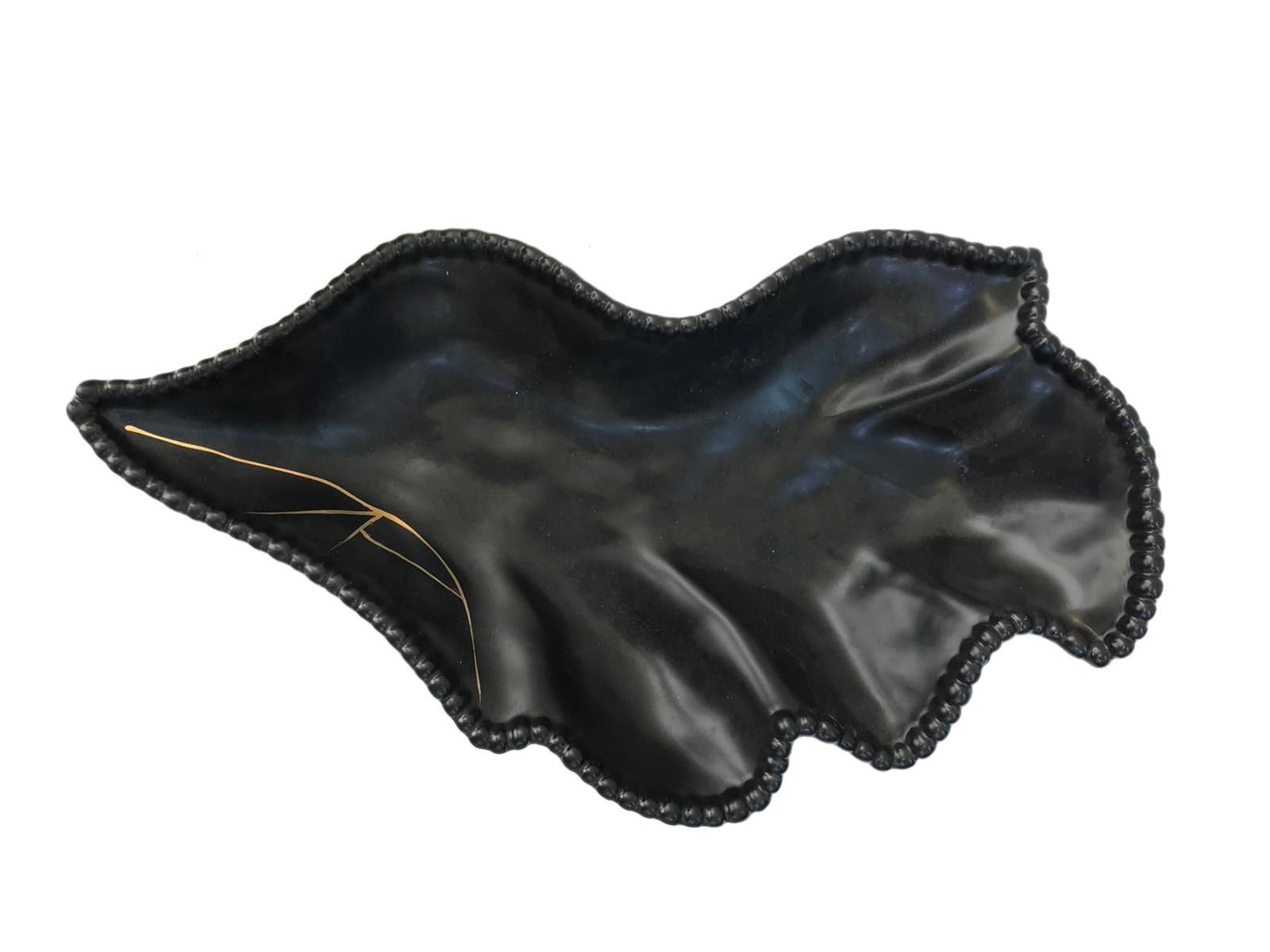 SİYAH YAPRAK SERVİS 42CM