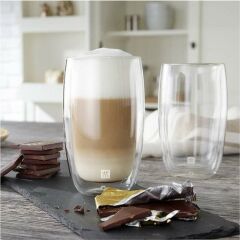ZWİLLİNG ÇİFT CAMLI 2'Lİ LATTE BARDAK 350ml