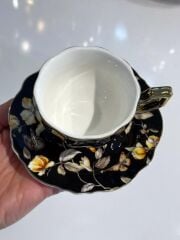 ELDON SİYAH 6 KİŞİLİK TÜRK KAHVESİ FİNCANI