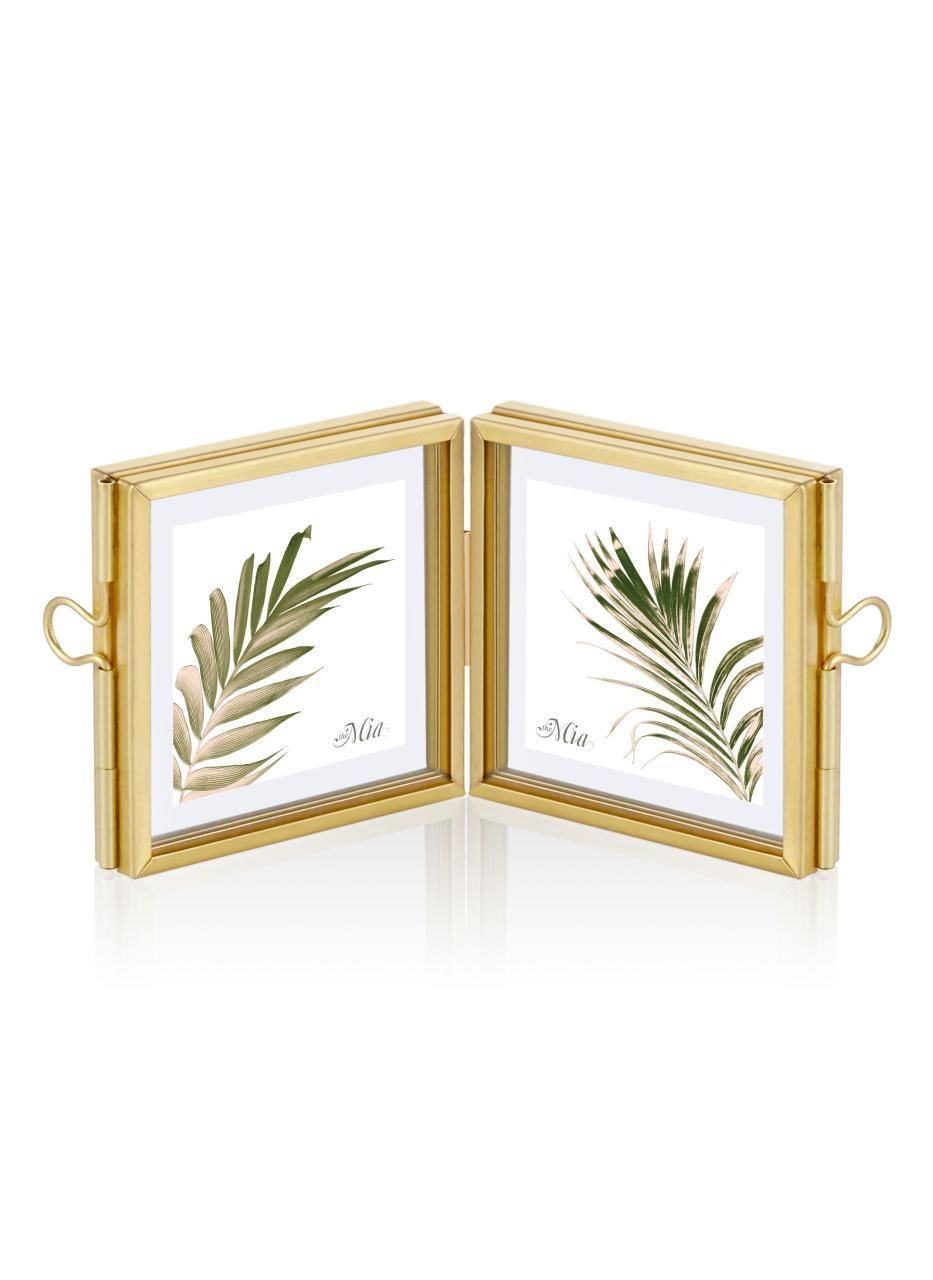 BRASS ALTIN 2'Lİ ÇERÇEVE 12x6cm