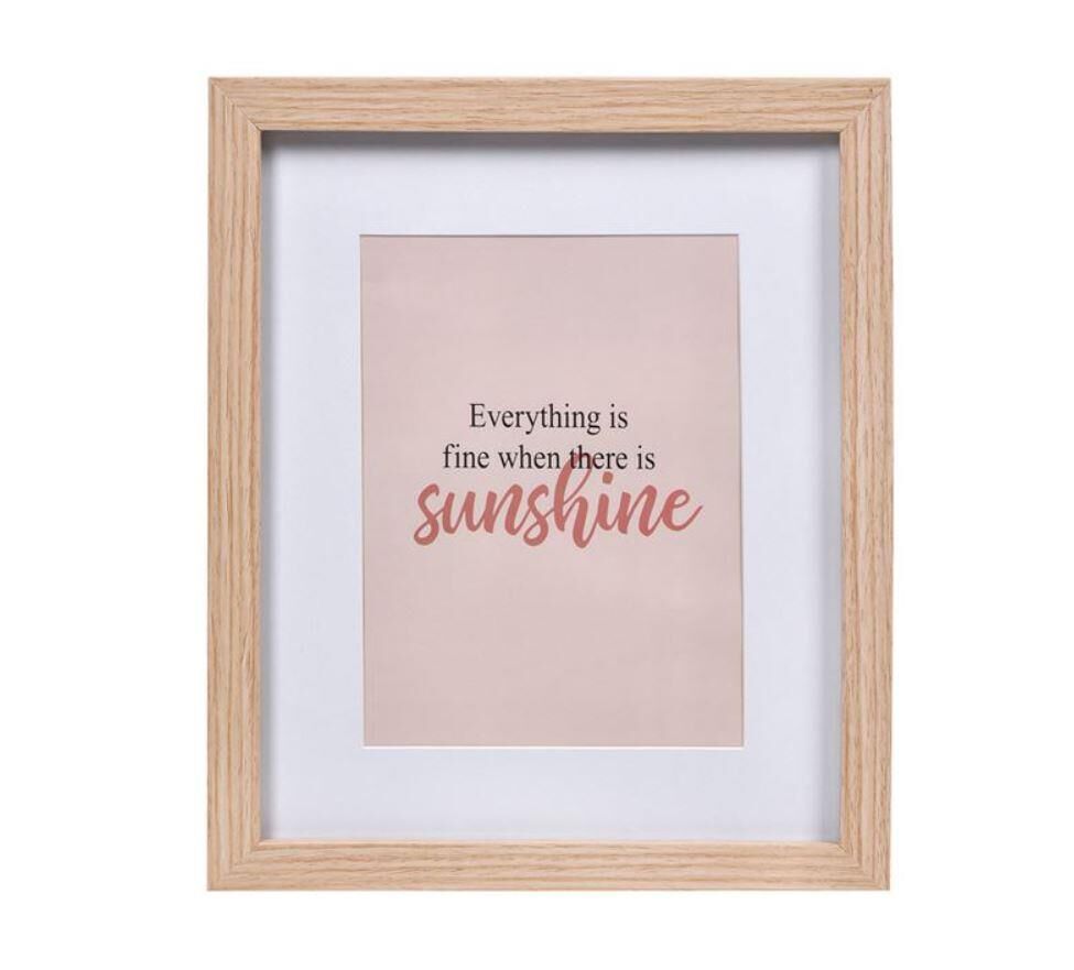 AHŞAP DUVAR ÇERÇEVE DEKOR 23x28 CM