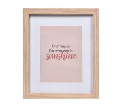 AHŞAP DUVAR ÇERÇEVE DEKOR 23x28 CM