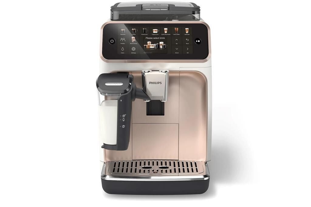 EP5543/80 TAM OTOMATİK ESPRESSO MAKİNESİ WHITE-COPPER 20 ÇEŞİT